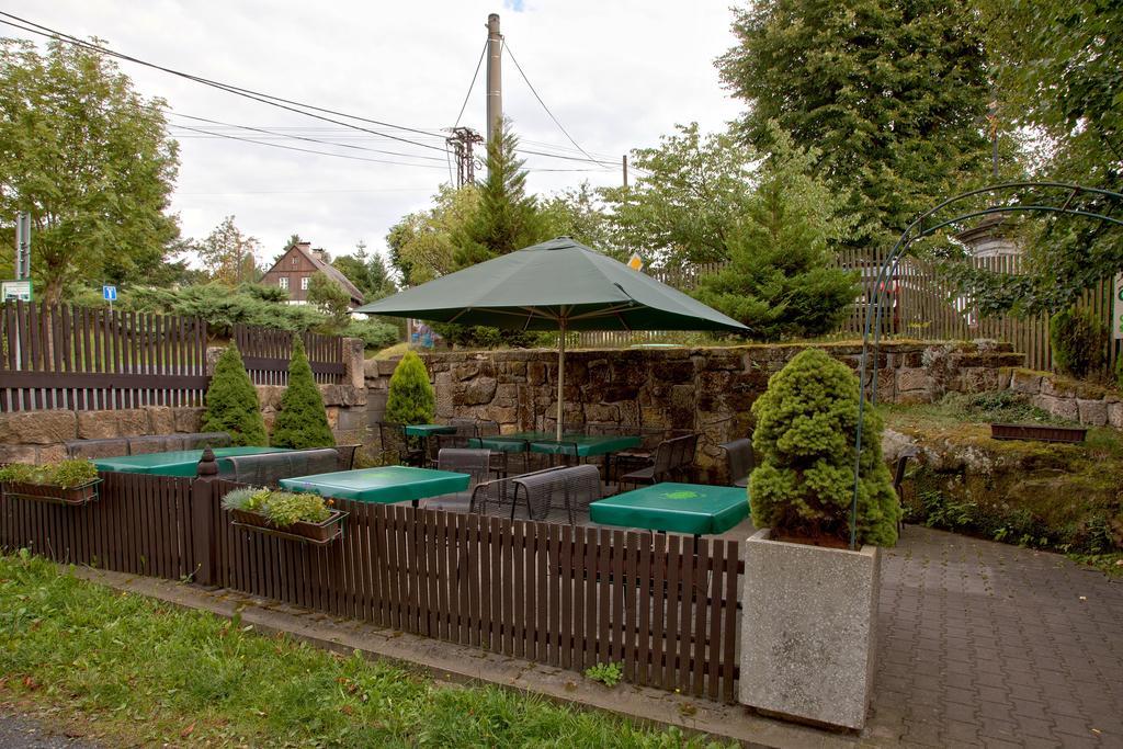 Hotel U Zeleneho Stromu - Zum Gruenen Baum Hřensko Екстериор снимка